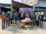 Ribuan Masker Gratis Disalurkan di Ujung Batu, Jefri Mustopa Ikut Bersama PKJR